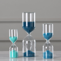 Hourglass High Borosilicate Glass Blue Hourglass Timer